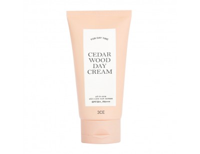 3CE Cedar Wood Moisturizing Day Cream SPF50+ PA+++