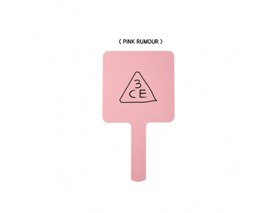 3CE Mini Hand Mirror #Pink Rumour [ กระจกขนาดเล็ก ]