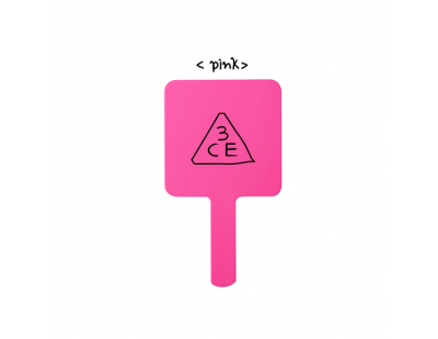 3CE Mini Hand Mirror #Pink [ กระจกขนาดเล็ก ]