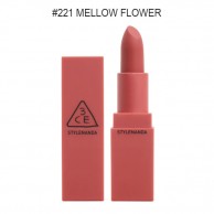 3CE Mood Recipe Matte Lip Color #221 Mellow Flower
