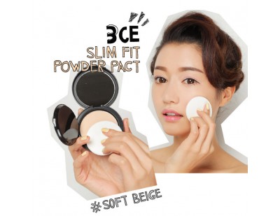 3CE Slim Fit Powder Pact #Soft Beige