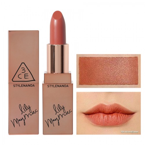 3CE Lily Maymac Matte Lip Color #908 Warm and Sweet