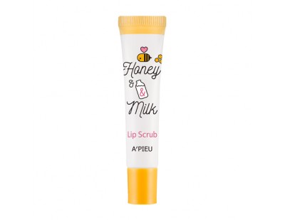 A'PIEU X Rilakkuma Honey & Milk Lip Scrub