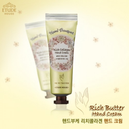 Etude House Hand Bouquet Rich Collagen Hand Cream