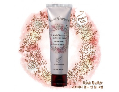 Etude House Hand Bouquet Rich Butter Hand & Heel Cream