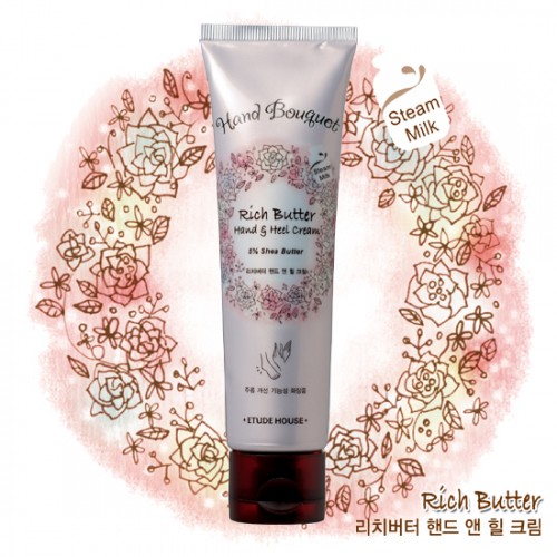 Etude House Hand Bouquet Rich Butter Hand & Heel Cream