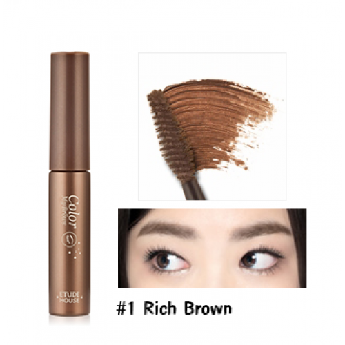 Etude House Color My Brows #1 น้ำตาลเข้ม