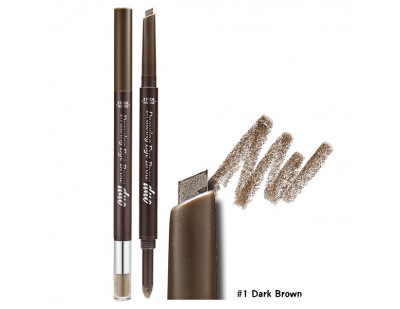 Etude House Drawing Eye Brow Duo #1 น้ำตาลเข้ม