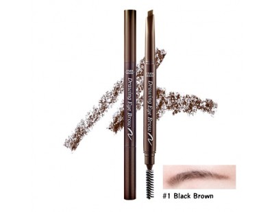 Etude House Drawing Eye Brow New #1 น้ำตาลเข้ม