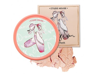 Etude House Dreaming Swan Eye & Cheek #2 Point Arc Coral