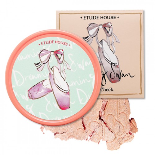 Etude House Dreaming Swan Eye & Cheek #2 Point Arc Coral