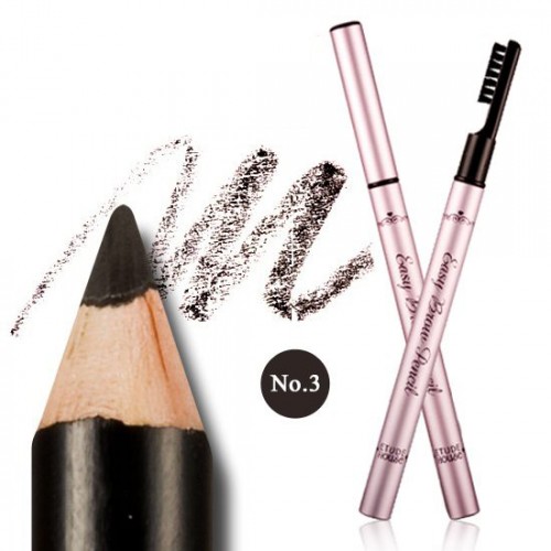 Etude House Easy Brow Pencil #3 ดำ