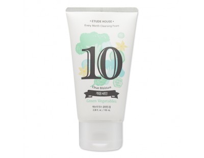 Etude House Every Month Cleansing Foam #10 Green Vegetables