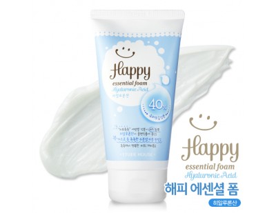 Etude House Happy Essential Foam #Hyaluronic Acid