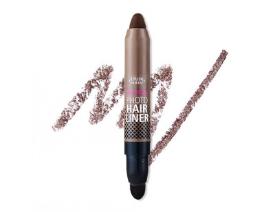 Etude House Hot Style Photo Hair Liner #1 Dark Brow