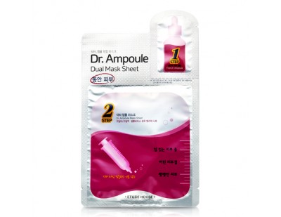 Etude House Dr.Ampoule Dual Mask Sheet #Wrinkle Care