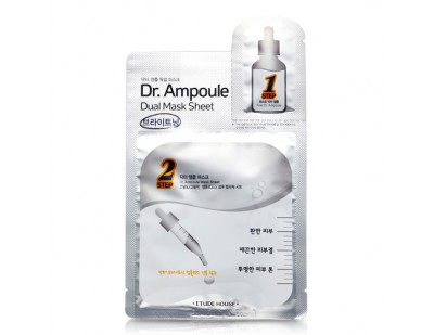 Etude House Dr.Ampoule Dual Mask Sheet #Whitening Care