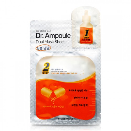 Etude House Dr.Ampoule Dual Mask Sheet #Vital Care