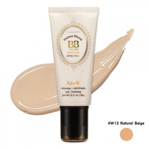 Etude House Precious Mineral Perfect Fit BB Cream SPF30 PA++ #W13 Natural Beige