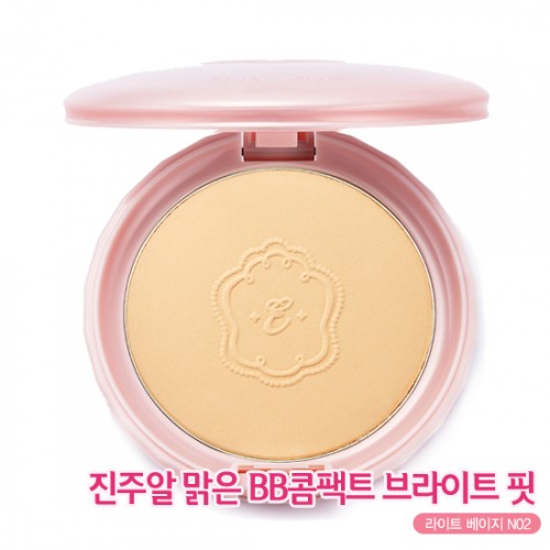 Etude House Precious Mineral BB Compact Bright Fit SPF30 PA+++ #N02 ผิวขาวเหลือง