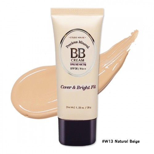 Etude House Precious Mineral BB Cream Cover & Bright Fit SPF30 PA++ #W13 Natural Beige