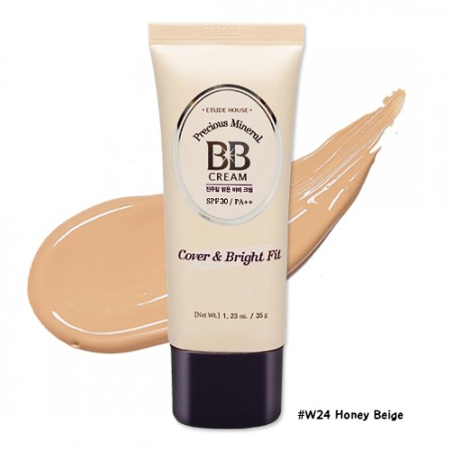 Etude House Precious Mineral BB Cream Cover & Bright Fit SPF30 PA++ #W24 Honey Beige