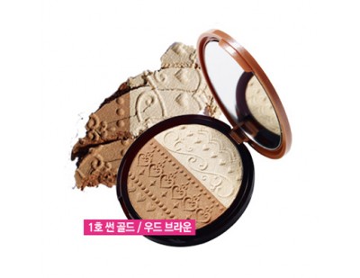 Etude House V Line Slim Maker #1 Sun Gold / Wood Brown