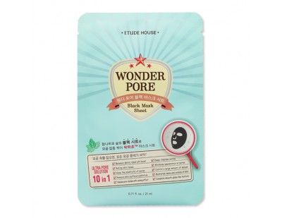 Etude House Wonder Pore Black Mask Sheet