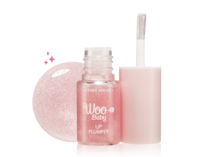 Etude House Woo Baby Lip Plumper #2 Shimmering Pink Volume