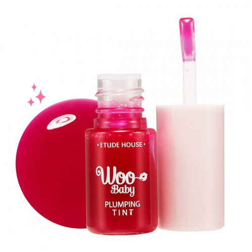 Etude House Woo Baby Plumping Tint #1 Volume Up Red