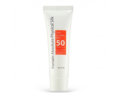 Fortaîn Absolute Physical Silk Sunscreen SPF50 PA+++ 5 ml.