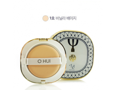 O HUI Ultimate Cover CC Cushion SPF50+ PA+++ #1 Vanilla Beige (Refill Limited)