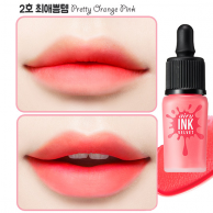 Peripera Airy Ink Velvet #02 Pretty Orange Pink