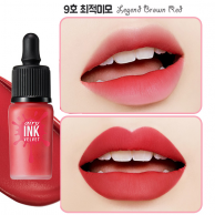 Peripera Airy Ink Velvet #09 Legend Brown Red