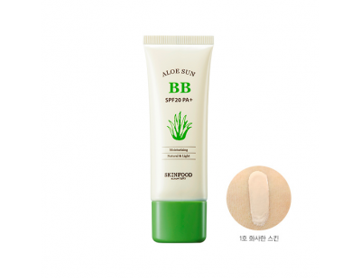 Skinfood Aloe Sunscreen BB Cream SPF20 PA+(UV Protection) #1 ผิวขาว