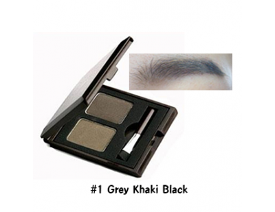 Skinfood Choco Eyebrow Powder Cake #1 Grey Khaki Black