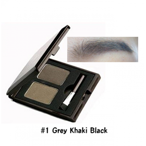 Skinfood Choco Eyebrow Powder Cake #1 Grey Khaki Black