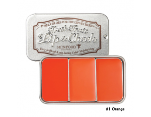 Skinfood Fresh Fruit Lip & Cheek Trio #1 Orange