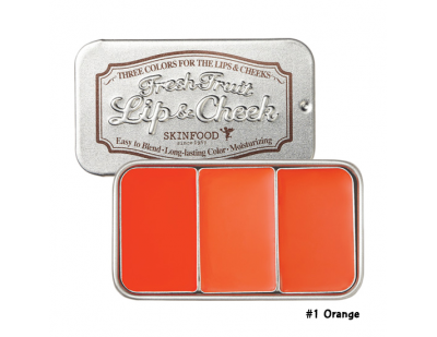 Skinfood Fresh Fruit Lip & Cheek Trio #1 Orange