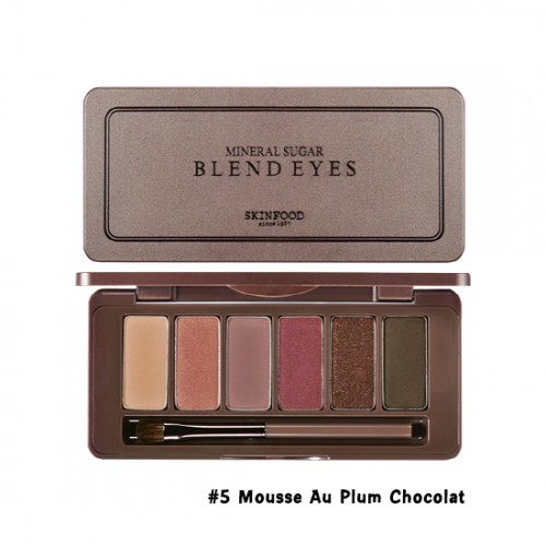 Skinfood Mineral Sugar Blend Eyes #5 Mousse Au Plum Chocolat