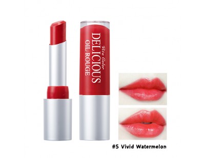 Skinfood Vita Color Delicious Oil Rouge #5 Vivid Watermelon