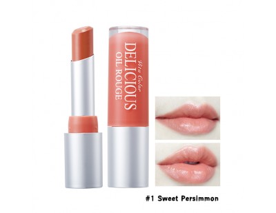 Skinfood Vita Color Delicious Oil Rouge #1 Sweet Persimmon