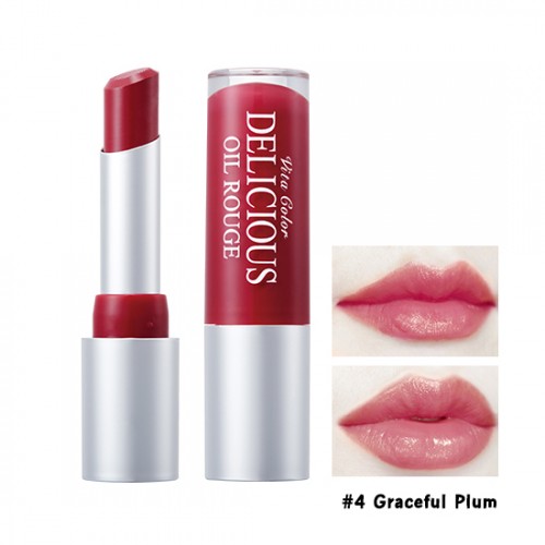 Skinfood Vita Color Delicious Oil Rouge #4 Graceful Plum