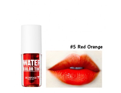 Skinfood Water Color Tint #5 Red Orange