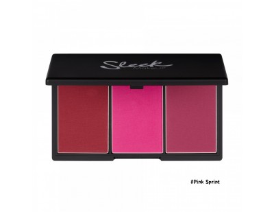 Sleek MakeUp Blush By 3 Palette #8 Pink Sprint