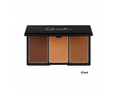 Sleek MakeUp Face Form Contouring & Blush Palette #4 Dark