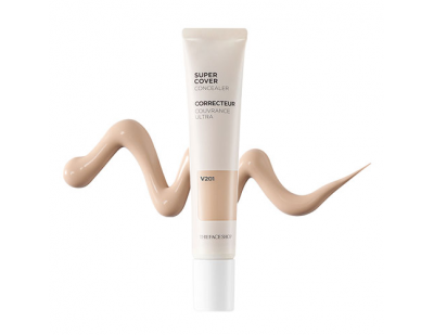 TheFaceShop Super Cover Concealer #V201 Apricot Beige