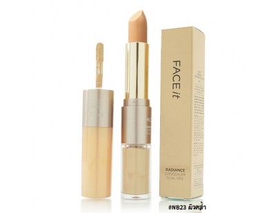 TheFaceShop Face It Radiance Concealer Dual Veil #NB23 ผิวคล้ำ