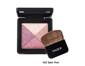 TheFaceShop Lesson 04 Artist Cube Blusher #02 Satin Pink