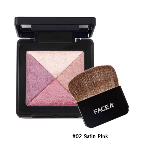 TheFaceShop Lesson 04 Artist Cube Blusher #02 Satin Pink